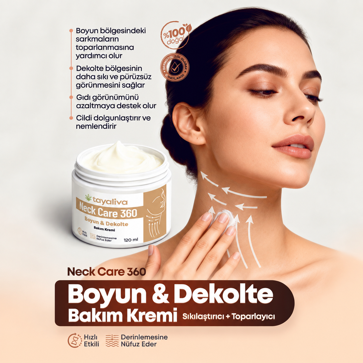 Neck Care 360 Boyun ve Dekolte Bakım Kremi 120ml