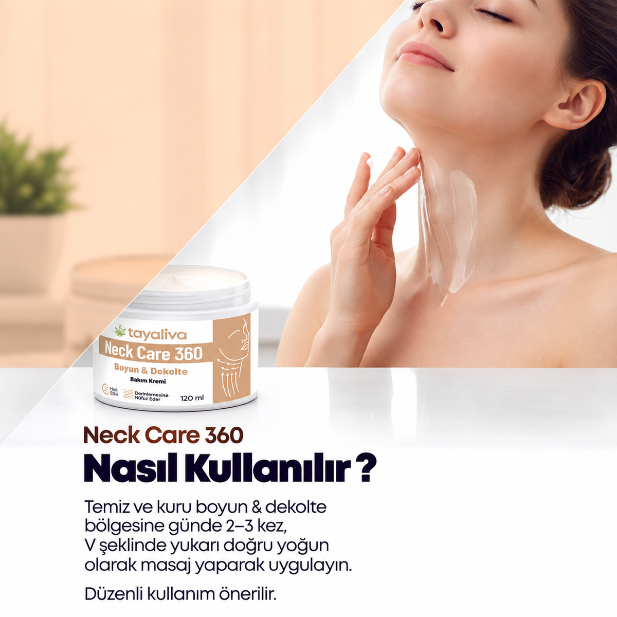 Neck Care 360 Boyun ve Dekolte Bakım Kremi 120ml