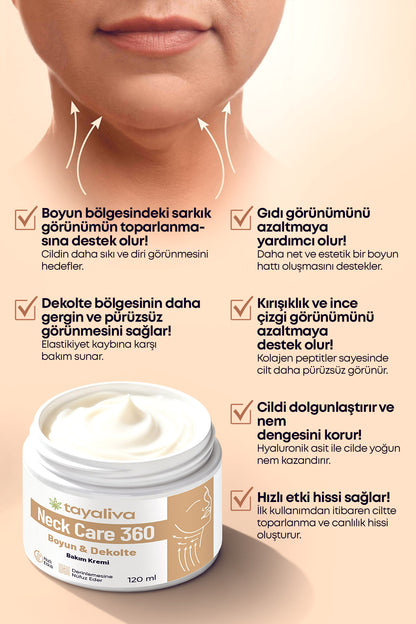 Neck Care 360 Boyun ve Dekolte Bakım Kremi 120ml